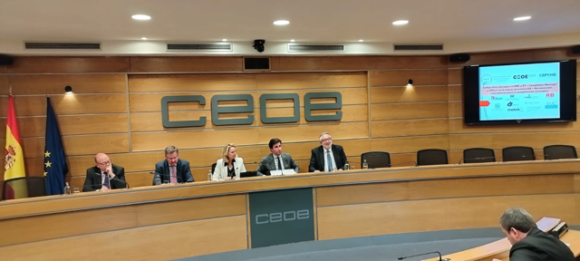 Éxito de la jornada, organizada por la AESAE, CEOE y CEPYME, sobre el Código Único Europeo en materia de Prevención de Blanqueo de Capitales
