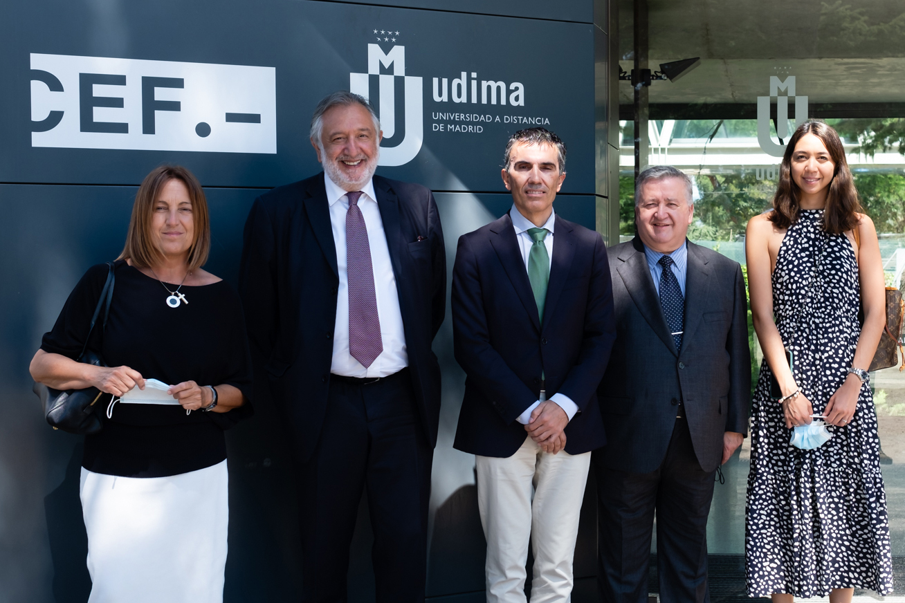 La Fundación ADADE y Fundación OTP apadrinan un acuerdo entre UDIMA e IDUE