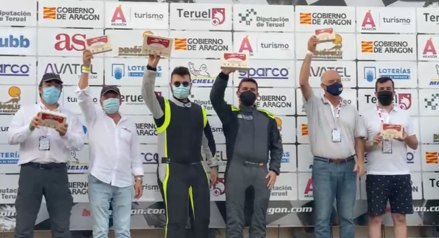 Elías del Val Murga de ADADE-Burgos segundo clasificado en la TT 2021 del Baja Aragón