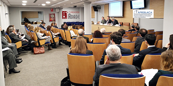 APREBLACA y FUNDACION ADADE con la colaboración de TIRANT LO BLANCH organizaron una jornada sobre la futura modificación normativa sobre prevención de blanqueo de capitales y financiación del terrorismo