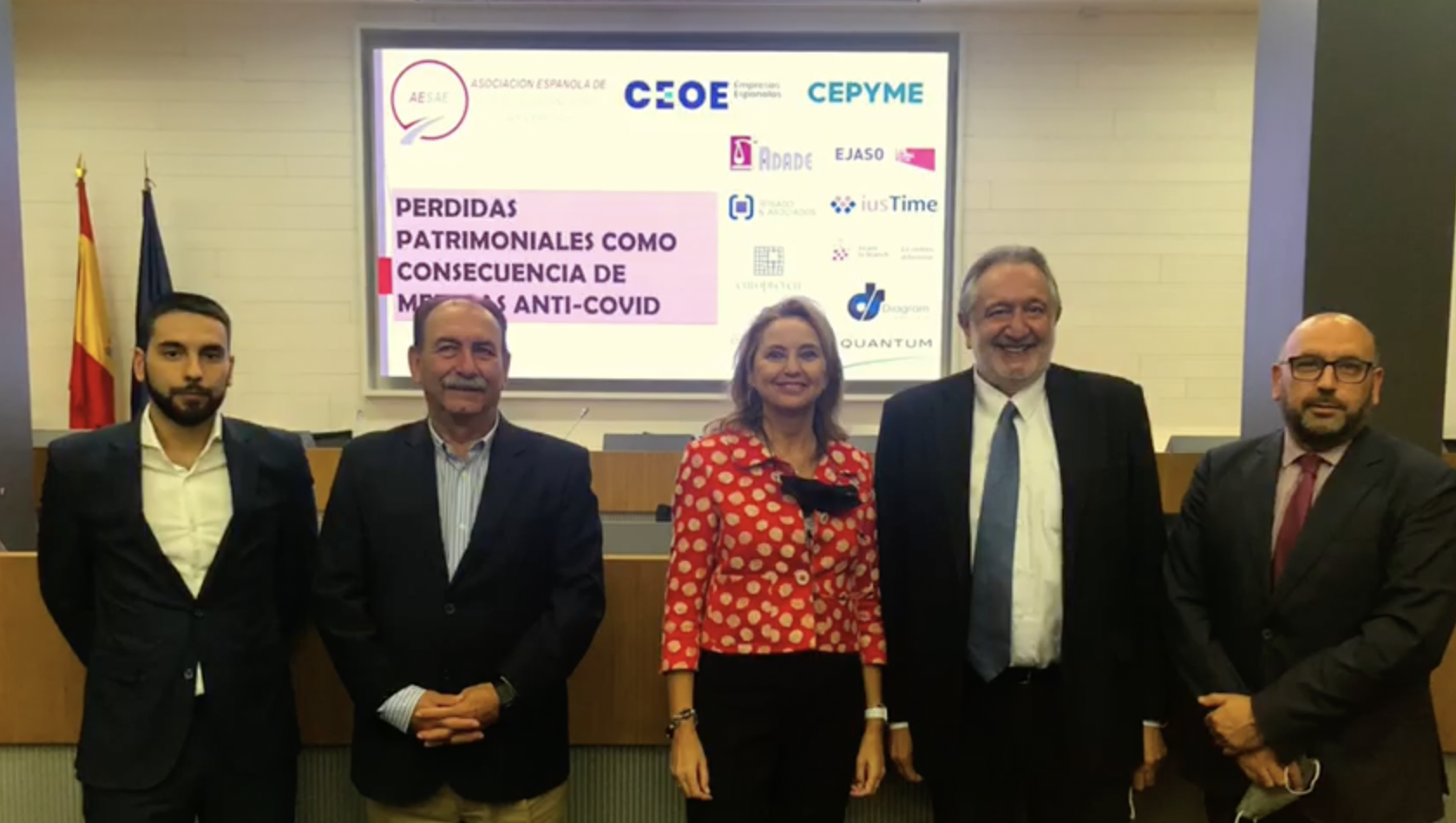 Gran receptividad en la jornada Pérdidas Patrimoniales como Consecuencia de Medidas anti-COVID