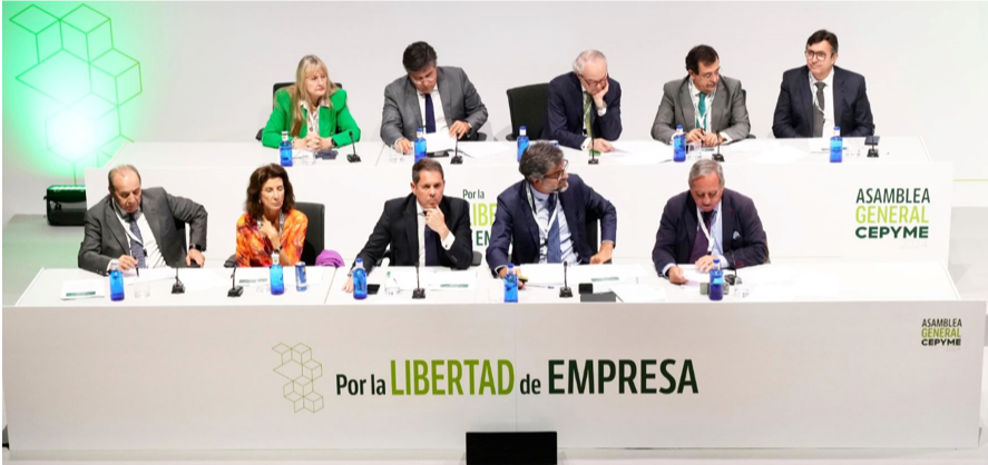 ADADE/E-CONSULTING participa, en representación de AESAE, en la asamblea general de CEPYME en la que se canaliza la preocupación empresarial a través del “Manifiesto de la pyme española”