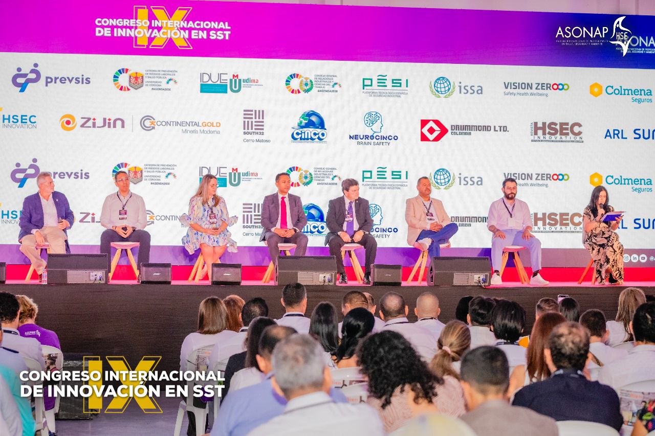 El IDUE-UDIMA ha participado en el IX Congreso Internacional de Innovación en SST de Colombia.