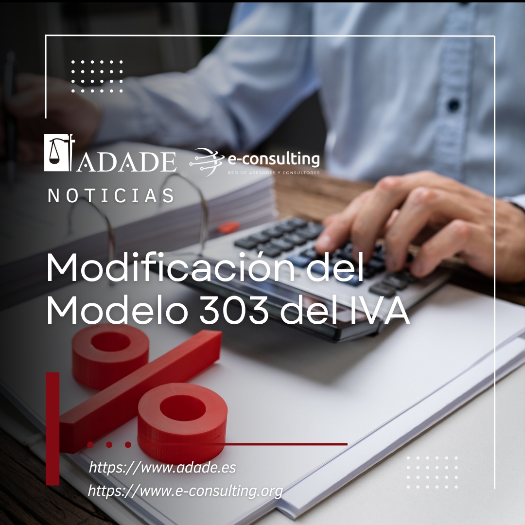 Modificación del Modelo 303 del IVA