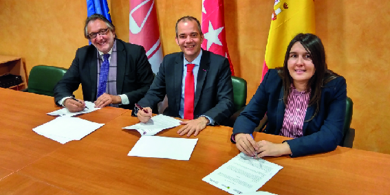 Firma de convenio marco entre ADADE/E-CONSULTING GROUP y INCOTEC
