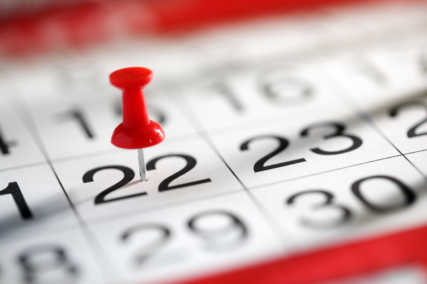 Calendario de la RENTA en este año 2022
